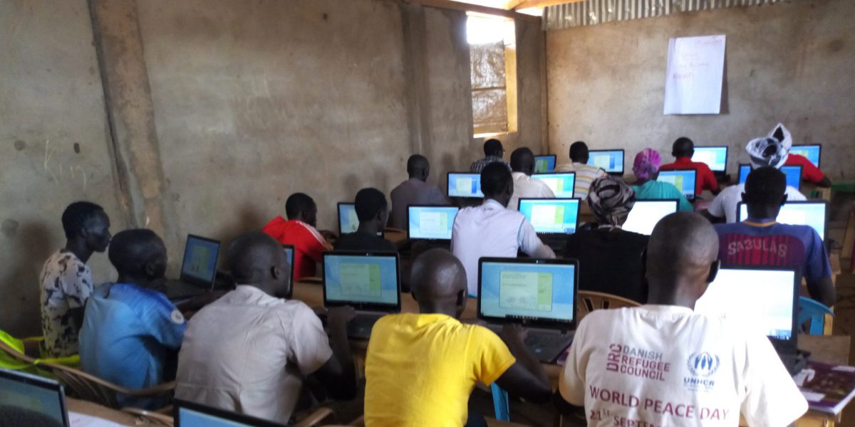 computer class in south sudan