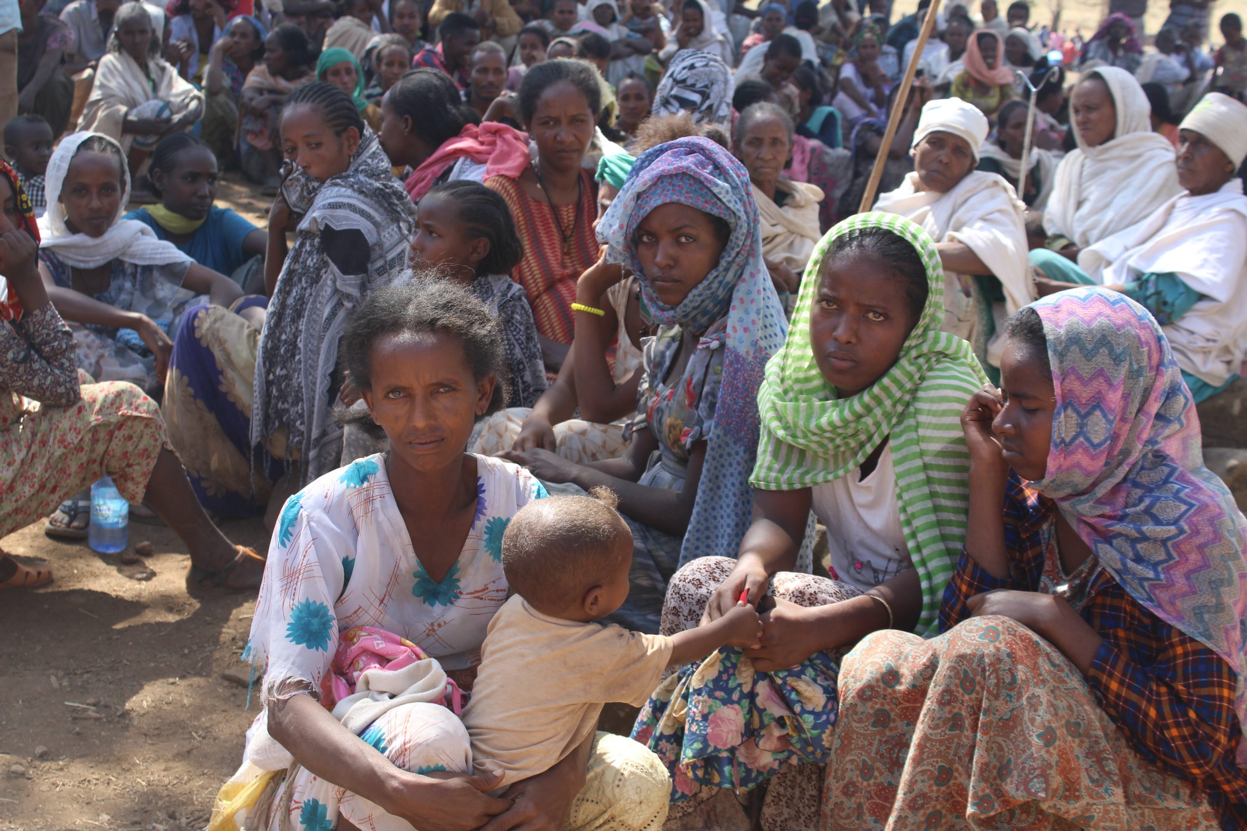 A refugee woman in the Tigray conflict - JRS East Africa