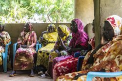 Women support group in Maban (South Sudan)